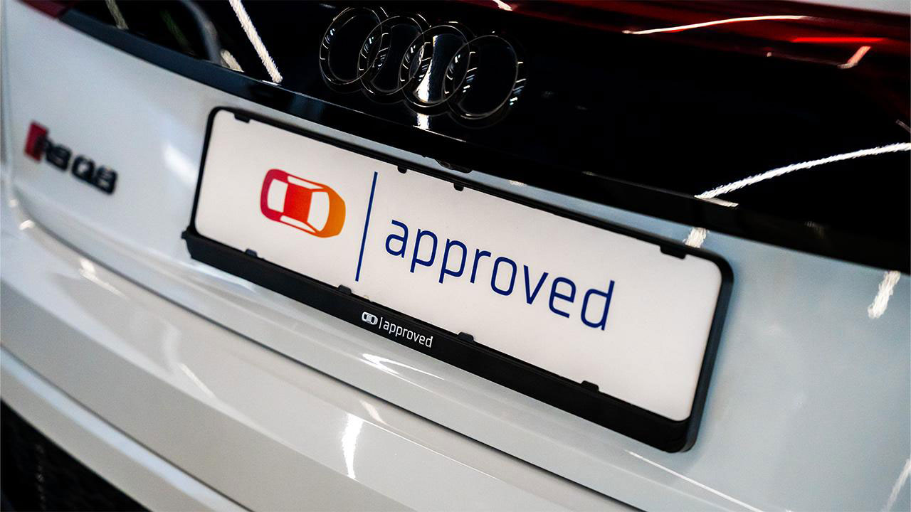 Custom approved automotive plate holder